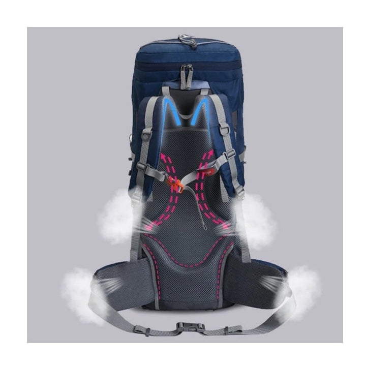 High-Quality Trekking Backpack with Ergonomic Carrying System and Generous Storage Space Kalsten