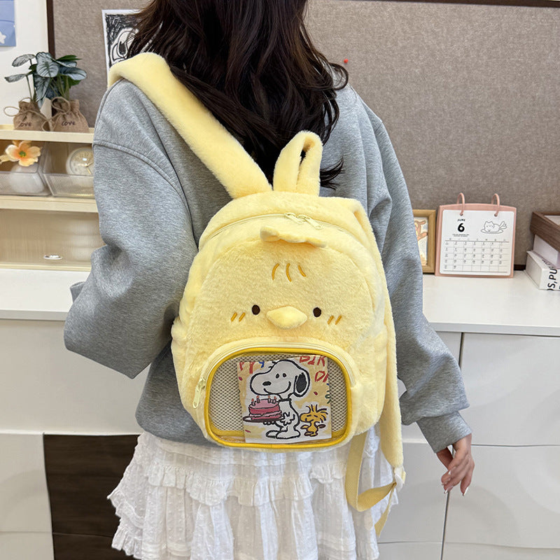 Plush backpack with bunny design Kalsten