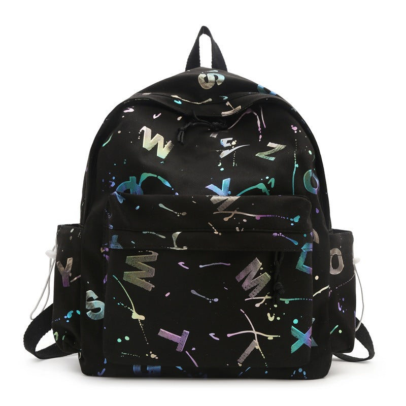Trendier backpack with creative graphics Kalsten