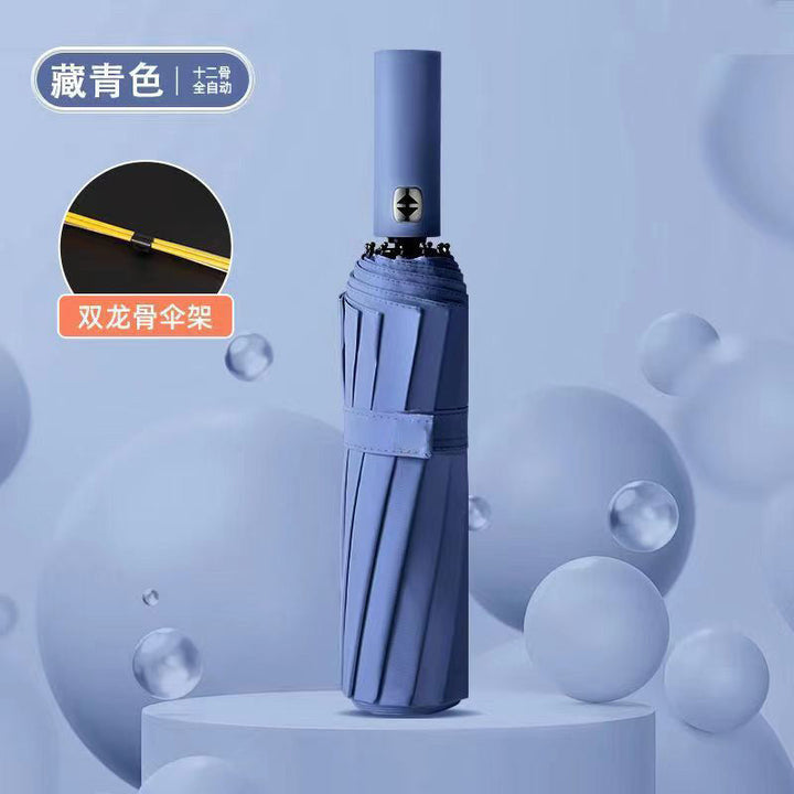 Ladies automatic and wind-resistant folding umbrella Kalsten