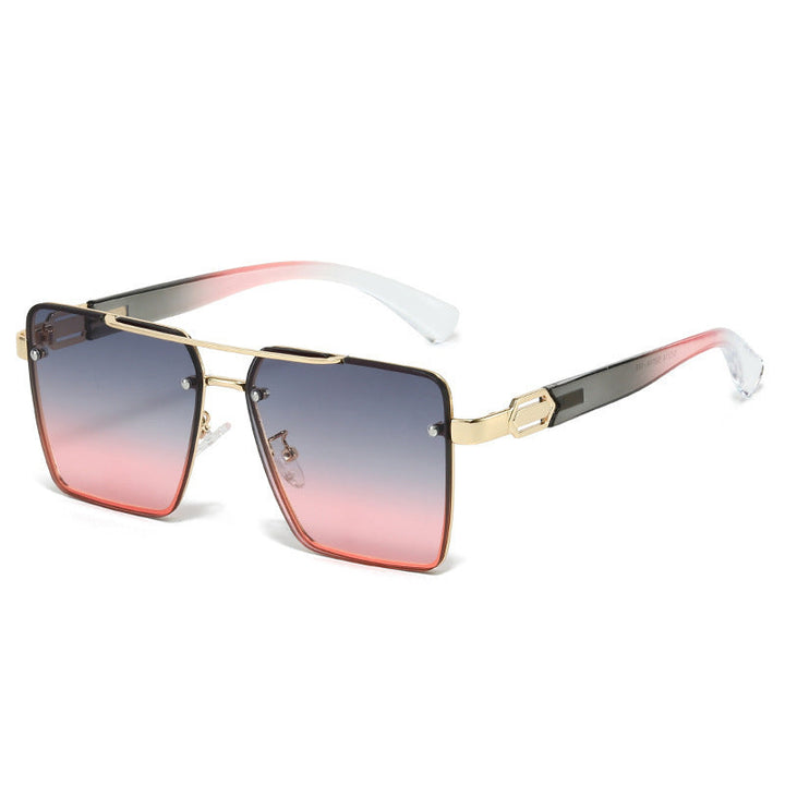 Women square sunglasses with elegant metal frame Kalsten