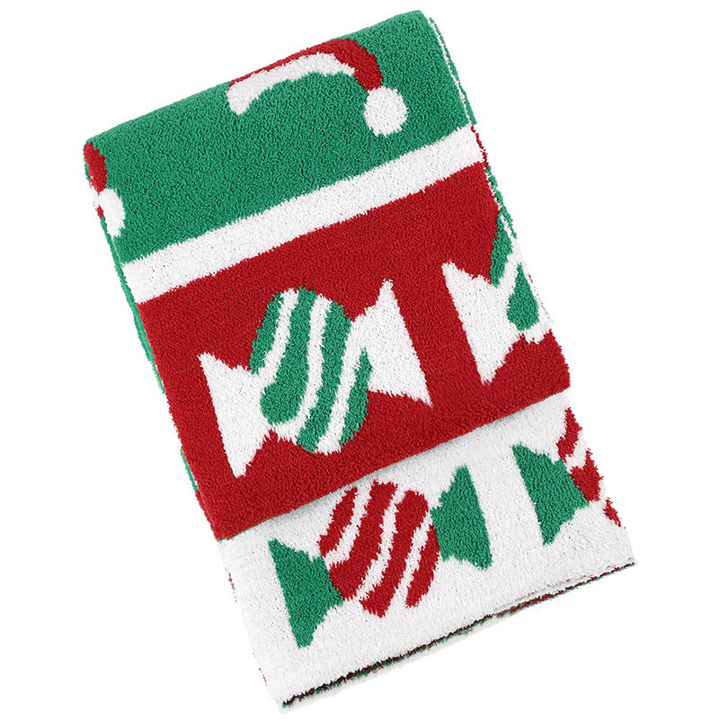 Unisex Cozy Fleece Throw Blanket