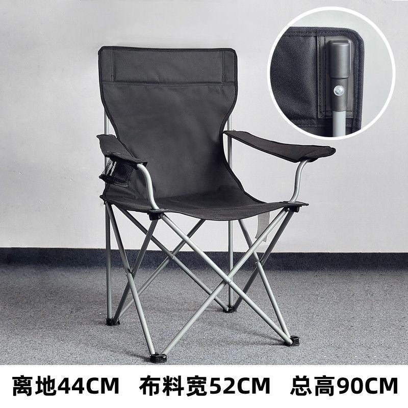 Women's Comfortable Folding Chair with Integrated Cup Holder Kalsten