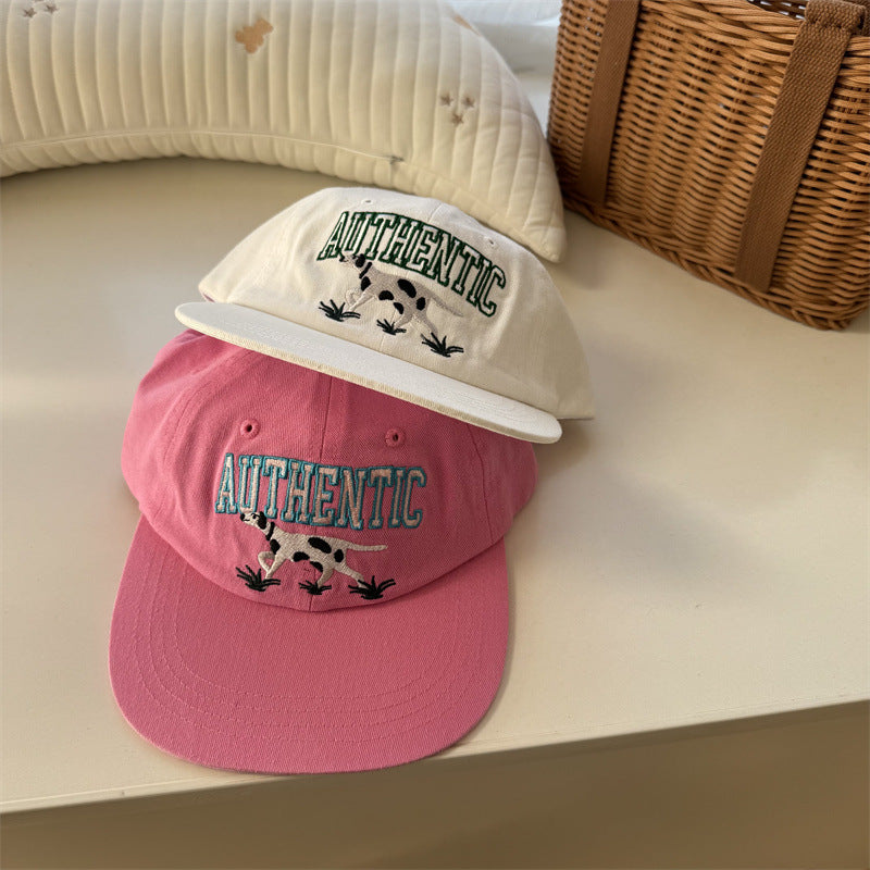 Women's Embroidered Cow Graphic Baseball Cap Kalsten