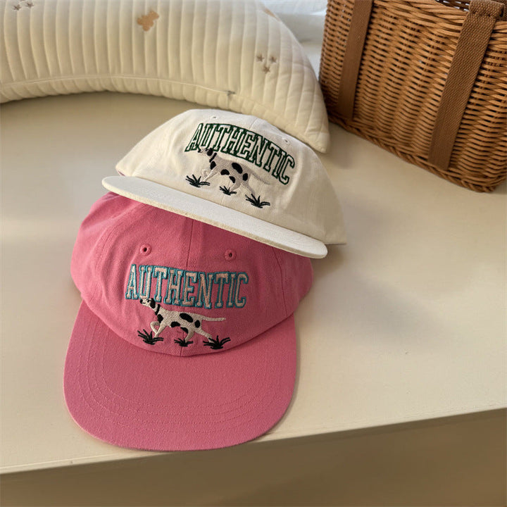 Women's Embroidered Cow Graphic Baseball Cap Kalsten