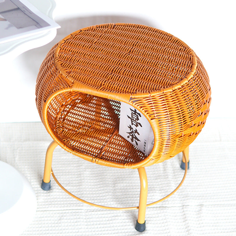Ladies Modern Rattan Armchair by Kalsten