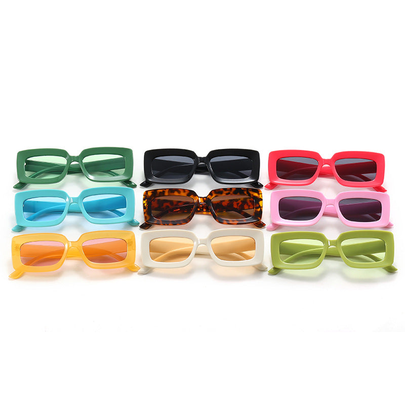 Ladies futuristic square sunglasses Kalsten