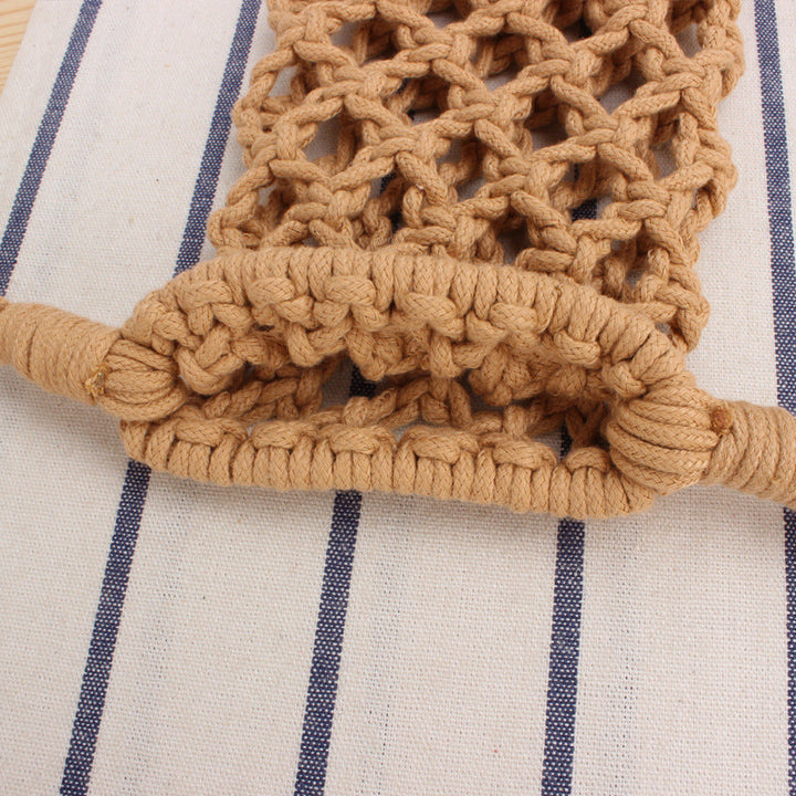 Macramé Shoulder Bag in Creative Net Design Kalsten