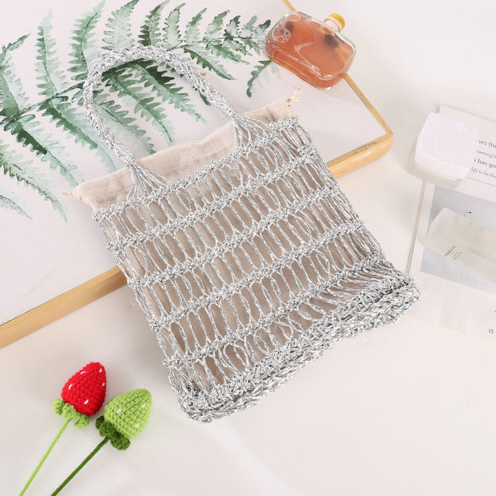 Handwoven net shopper bag Kalsten