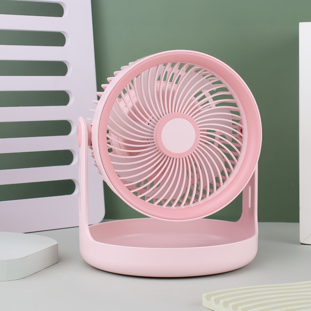 Women's Portable Table Fan with Flexible Tilt Mechanism Kalsten