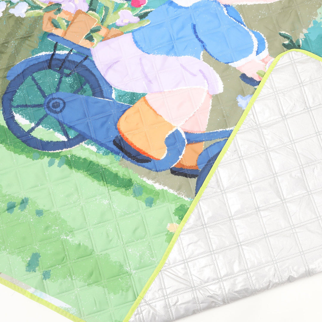 Illustrated Outdoor Picnic Mat Kalsten