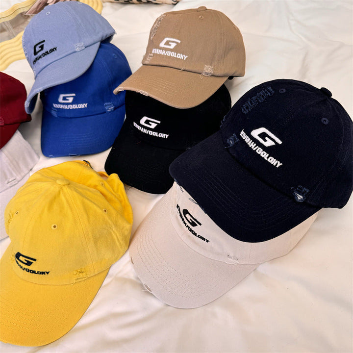 Men's Distressed Casual Baseball Cap Kalsten