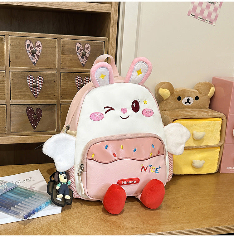 Cute Animal Character School Backpack
