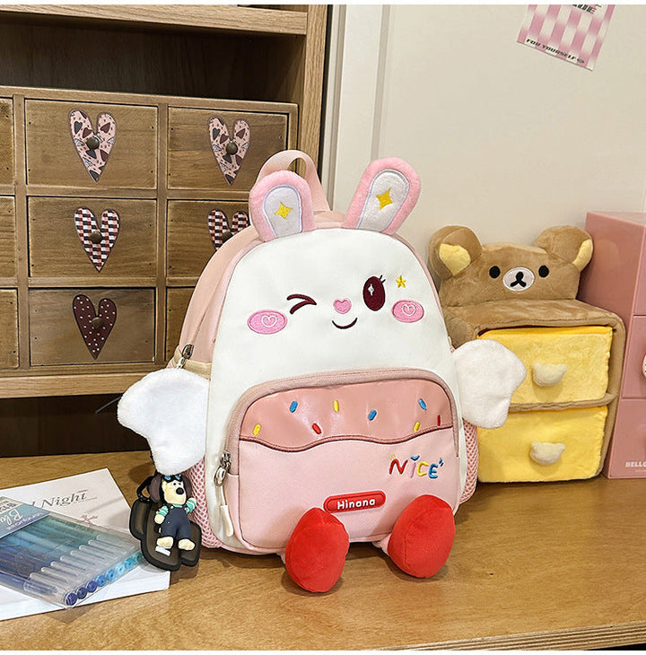 Cute Animal Character School Backpack