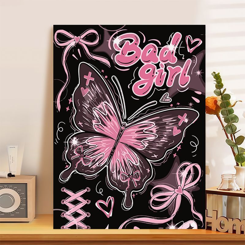 Decorative Butterfly-Themed Canvas Art Kalsten