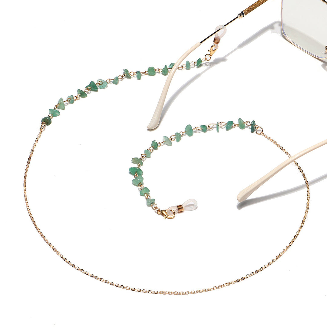 Natural Stone Beaded Eyewear Chain Kalsten