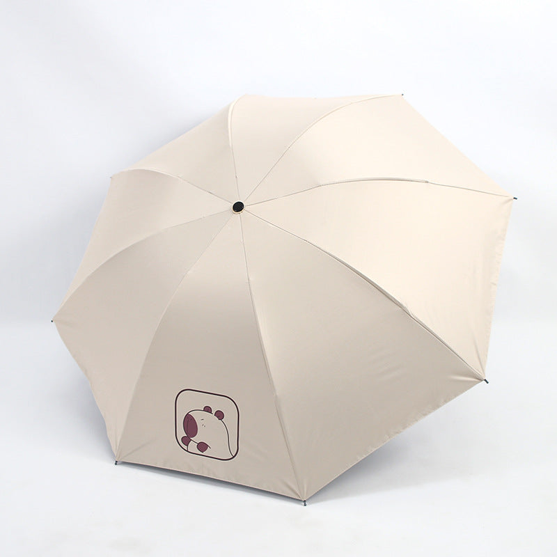 Ladies child-friendly umbrella with playful design Kalsten