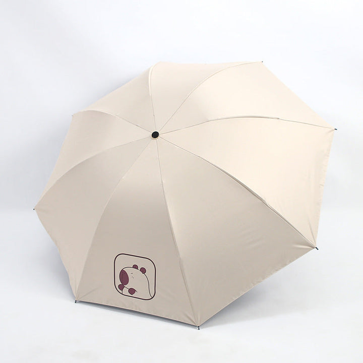 Ladies child-friendly umbrella with playful design Kalsten