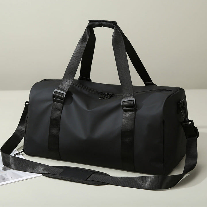 Sporty Travel Bag With Water-Repellent Material And Multiple Compartments Kalsten