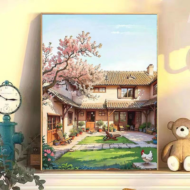 Serenity-Inspired Garden Scene Wall Art Kalsten