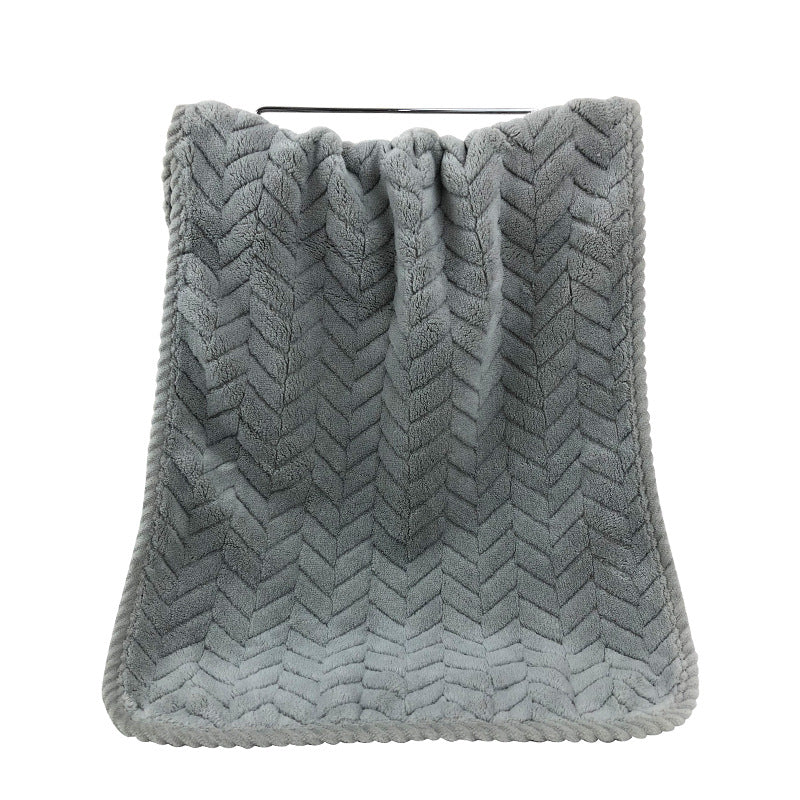 Cozy blanket with modern pattern Kalsten