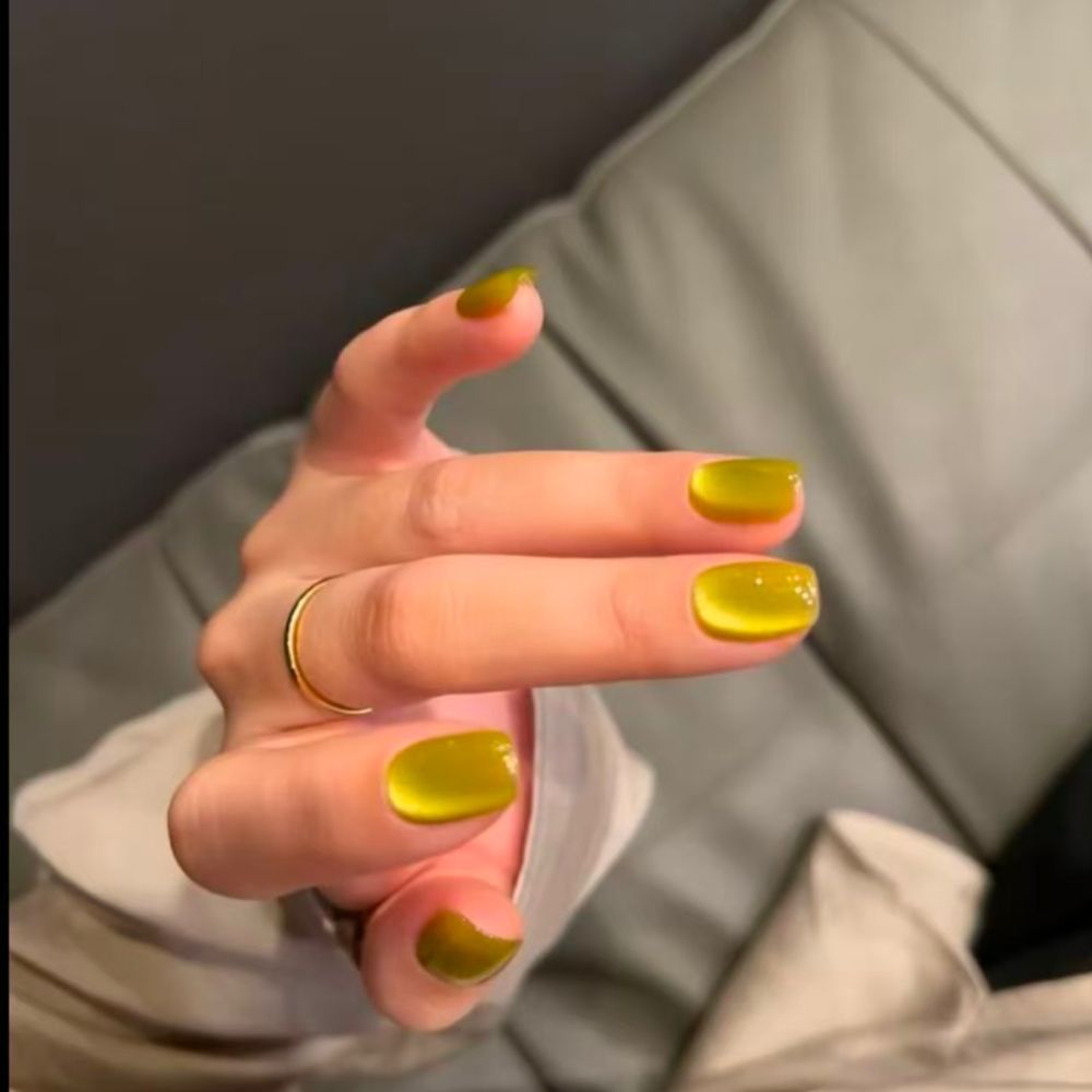 Artificial nails with modern night motif Kalsten