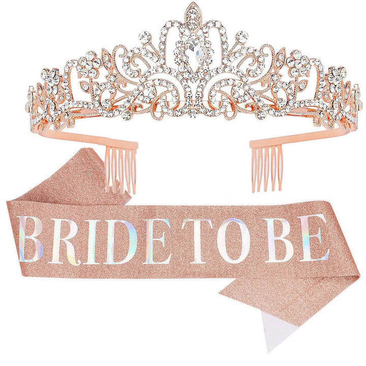 Ladies Crystal Embellished Bridal Tiara Kalsten