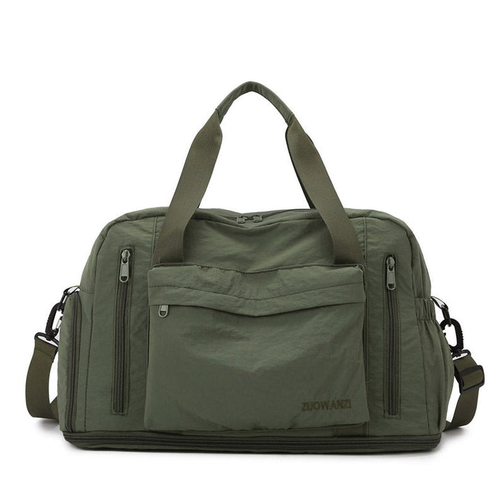 Sporty Shoulder Bag With Integrated Organization System Kalsten