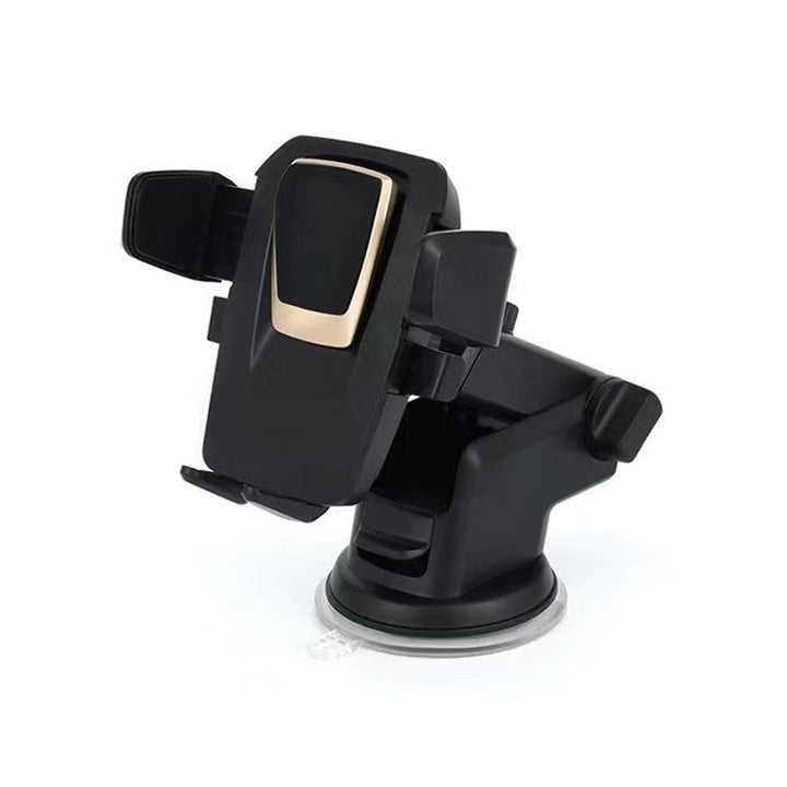 Adjustable telescopic suction car phone holder with full rotation gravity auto-lock Kalsten