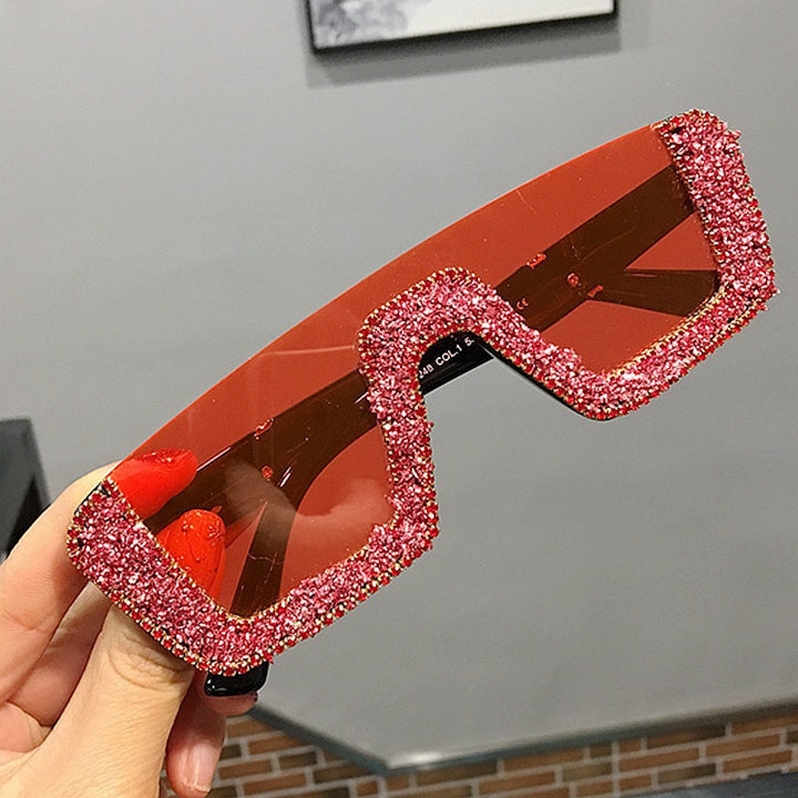 Ladies elegant glitter sunglasses with striking frame Kalsten
