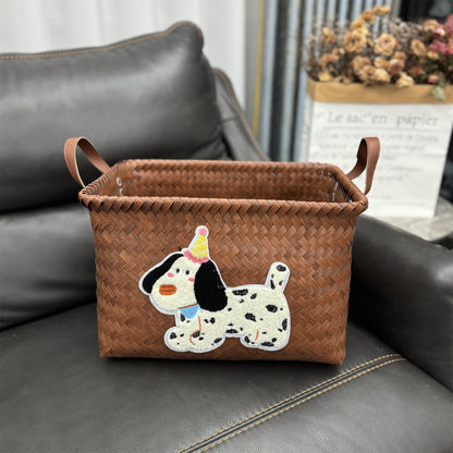 Woven storage basket Acalora
