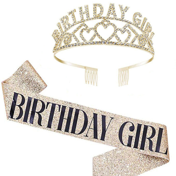 Women's Birthday Crown and Band Kalsten