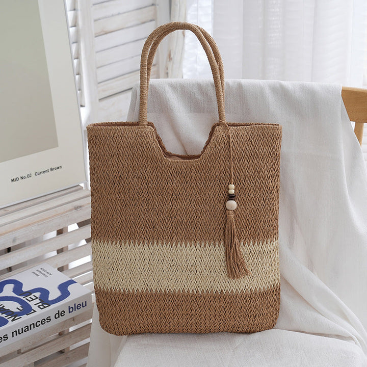 Stylish Handbag Made of Braided Material Kalsten