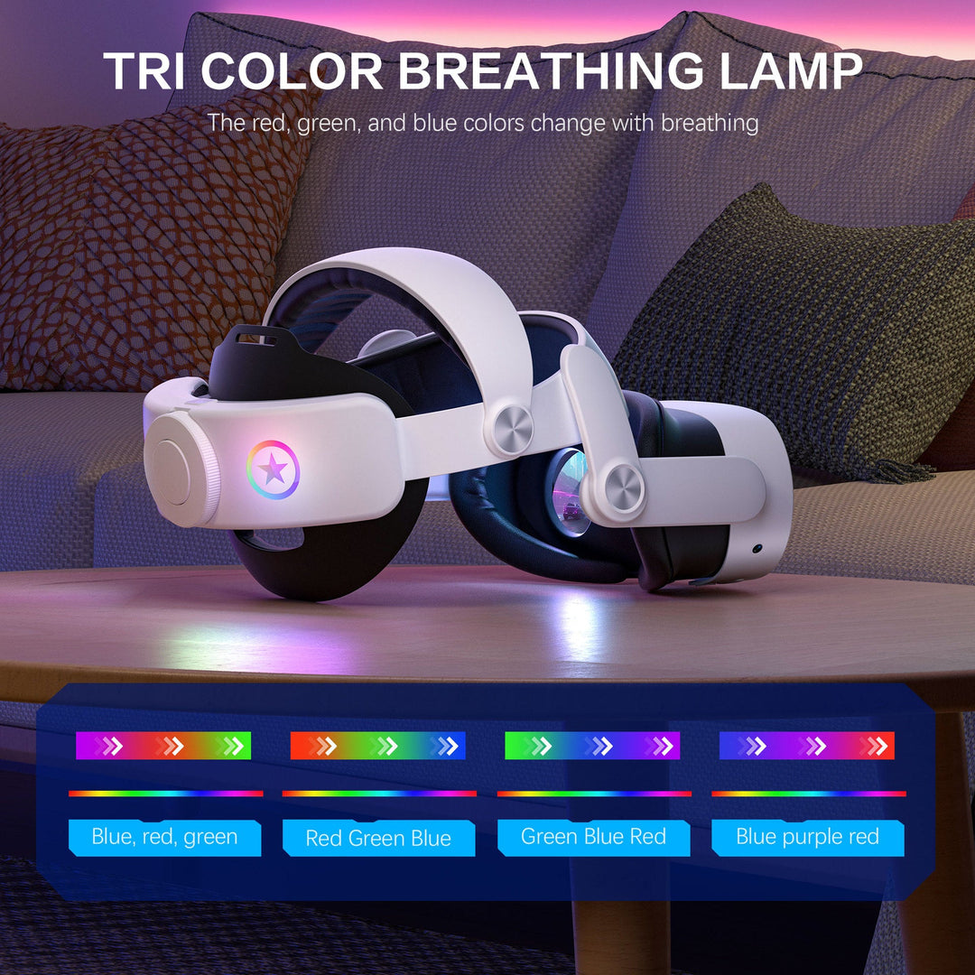 Gaming headset with 3D surround sound and RGB lighting Kalsten