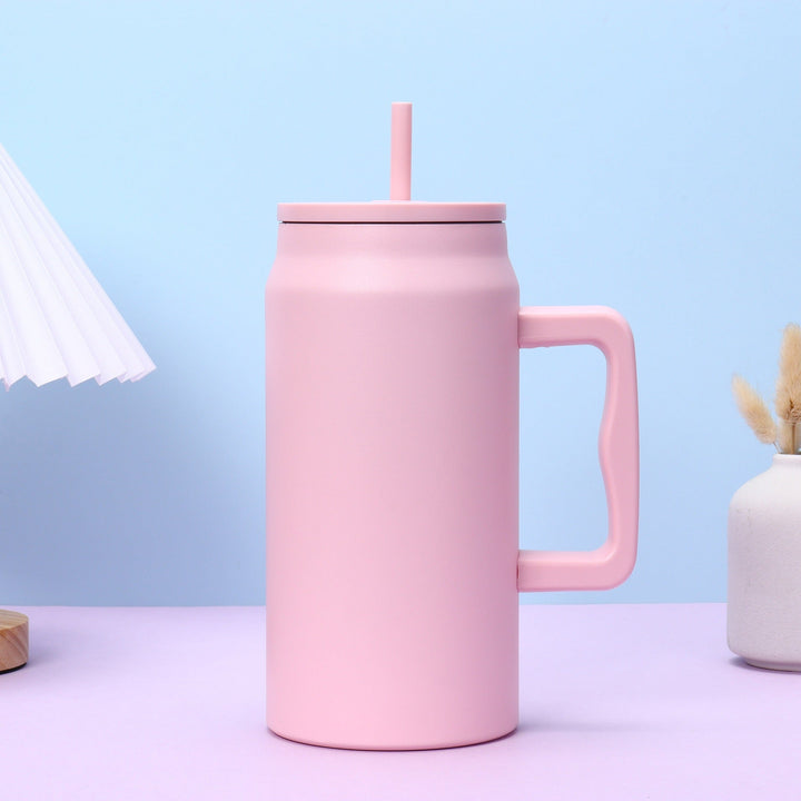 Ladies stylish insulated cup with removable straw Kalsten