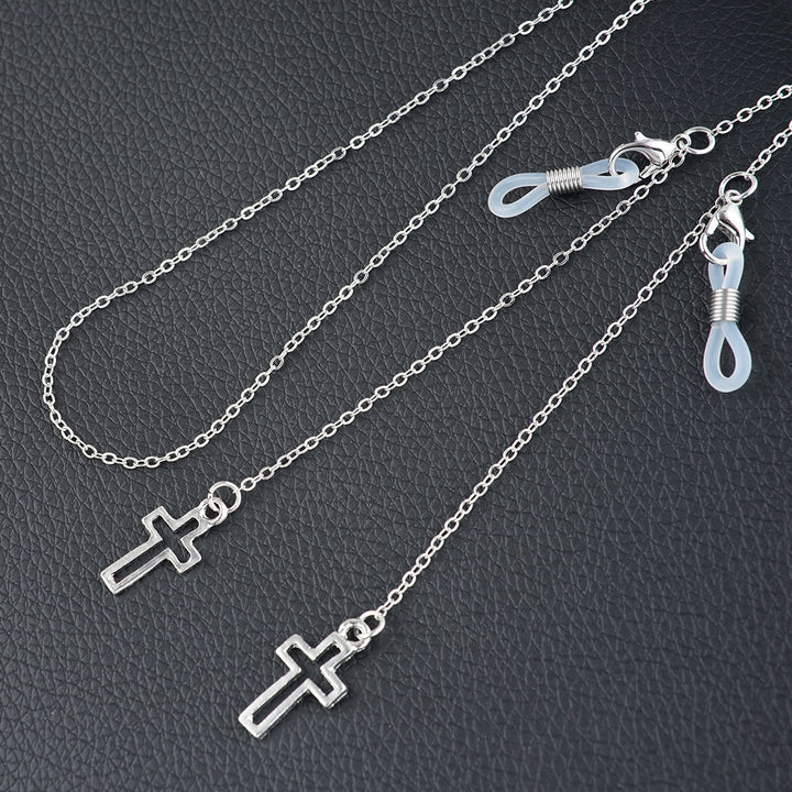 Dual Cross Pendant Eyewear Chain Kalsten