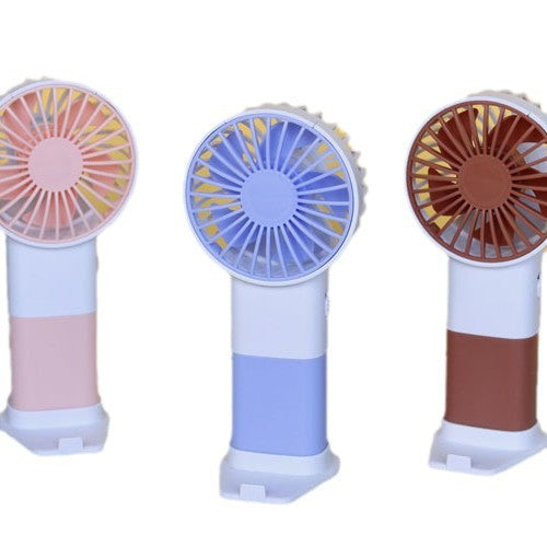 Unisex handheld fan with ergonomic design and USB charging function Kalsten
