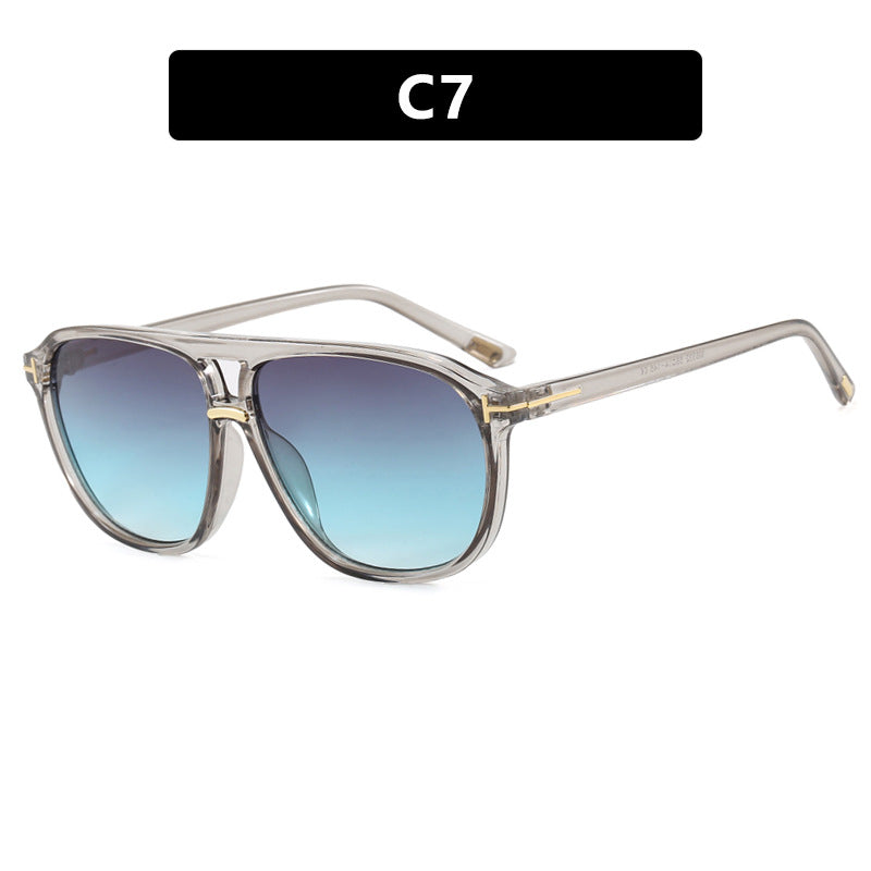 Women's square sunglasses with luxurious tortoiseshell pattern and polarized lenses Kalsten