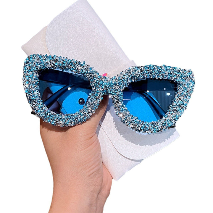 Ladies Designer Sunglasses with Rhinestone Details Kalsten