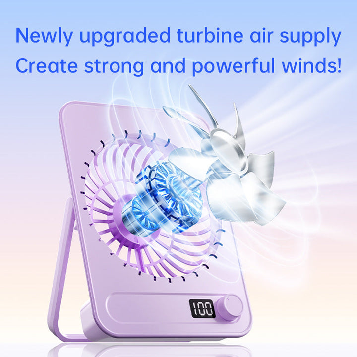 Women portable fan with digital speed control Kalsten