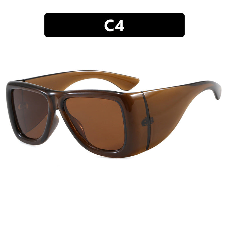 Ladies trendy oversized sunglasses with striking tortoiseshell design Kalsten