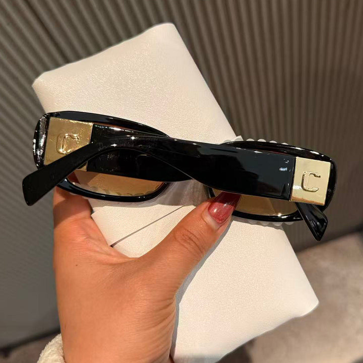 Ladies fashionable sunglasses with luxurious pearl frame Kalsten
