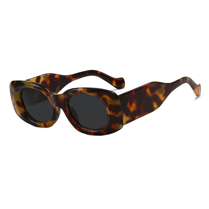 Ladies futuristic sunglasses in elegant square design Kalsten