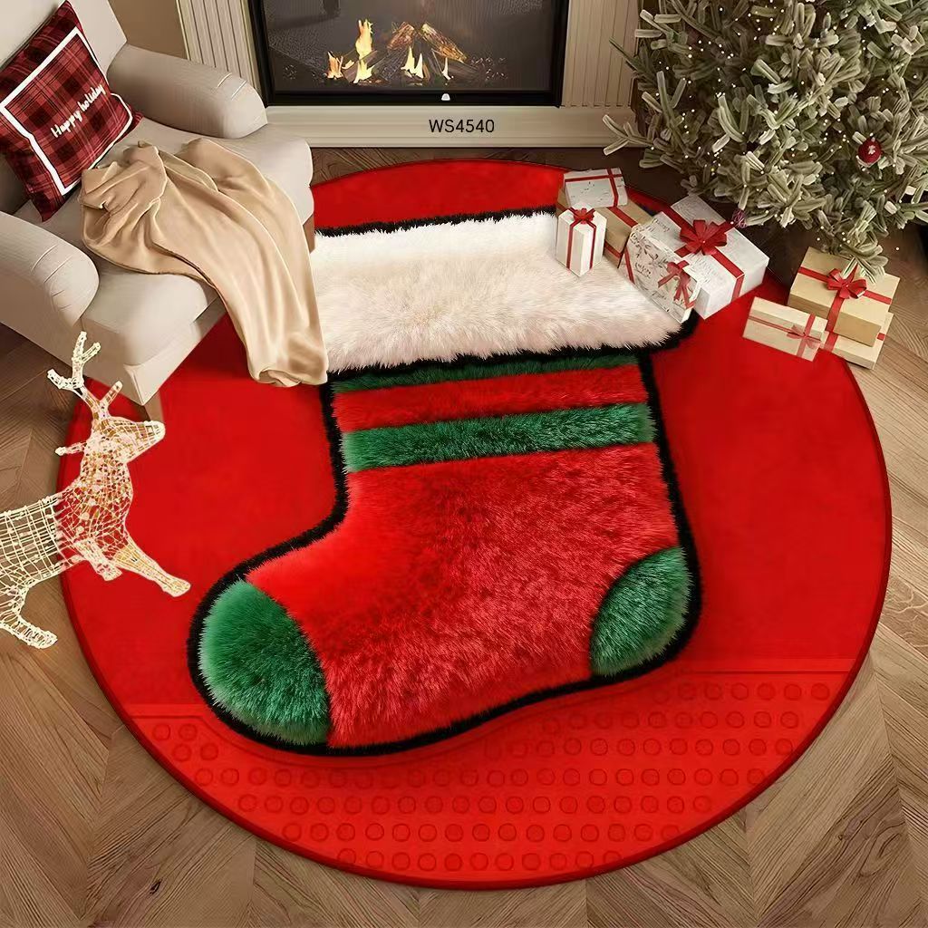 Festive Christmas-Themed Area Rug Acalora