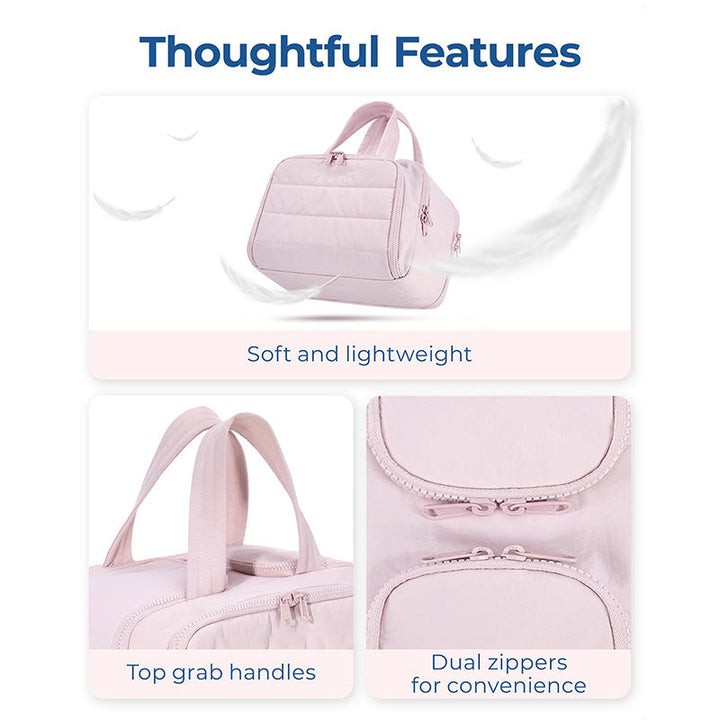 Cosmetic organizer bag with insulated lining Kalsten