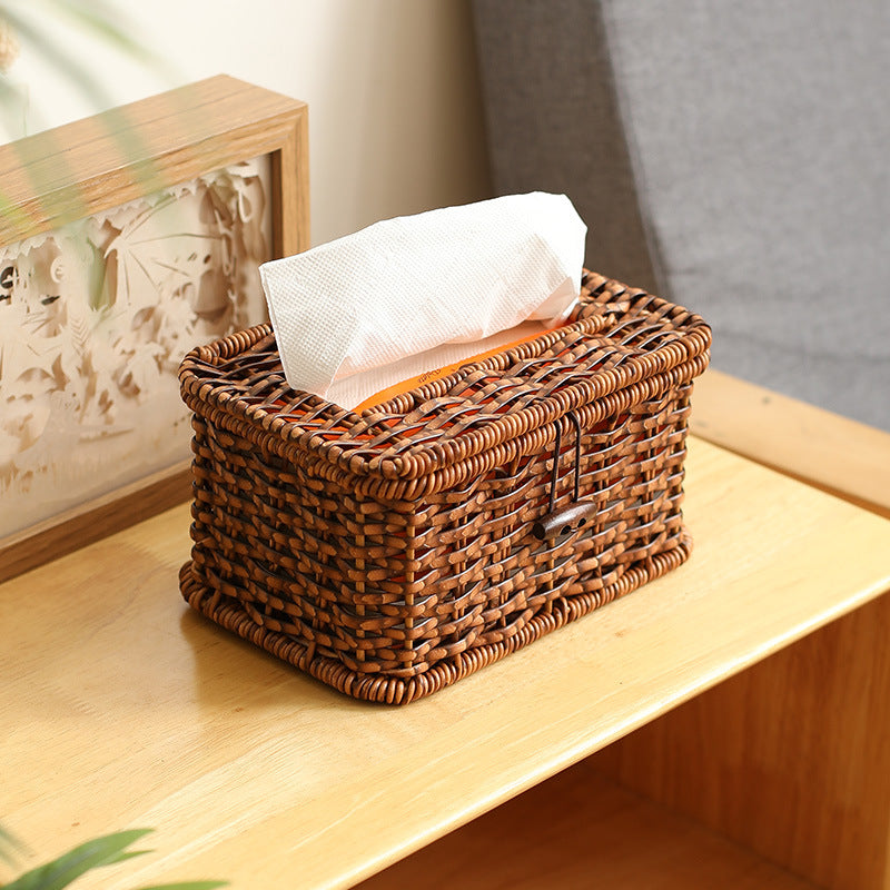 Handcrafted Wicker Storage Box Kalsten