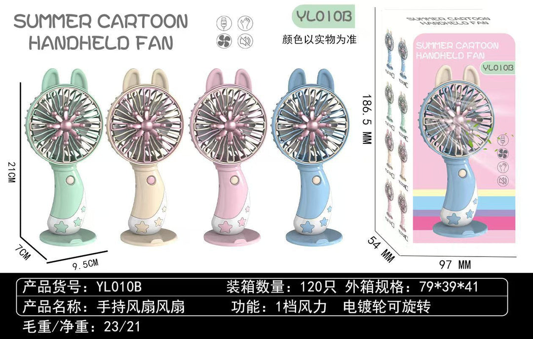 Unisex Hand fan with Cartoon Design Kalsten