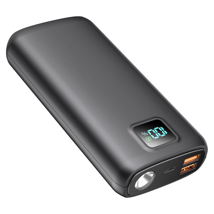 Portable power bank with digital charging display and LED lamp Kalsten