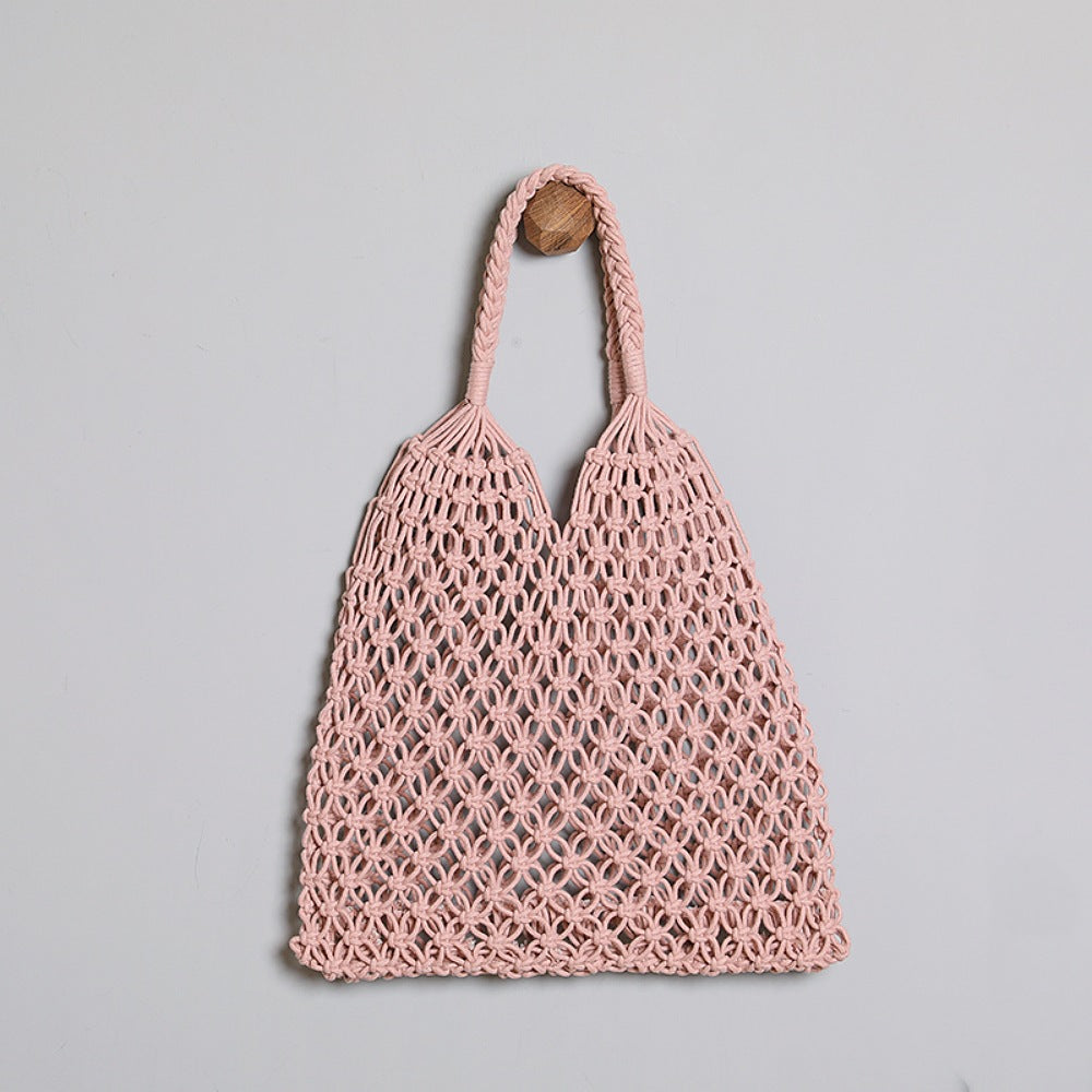 Handcrafted net shopping bag Kalsten