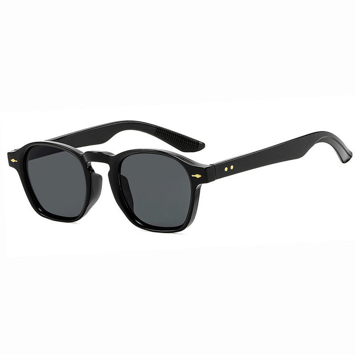 Ladies fashionable rectangular glasses with transparent frame Kalsten